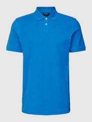 Poloshirt met korte knoopsluiting van MCNEAL Blauw - 48