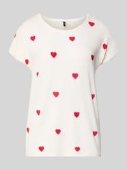 T-shirt w kroju relaxed fit z mieszanki lyocellu Model 'AVA' od VERO MODA - 12