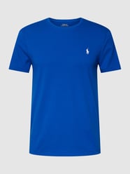 T-Shirt mit Label-Stitching von Polo Ralph Lauren Blau - 27