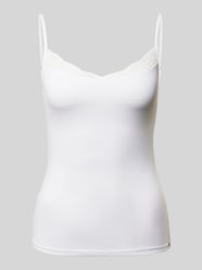Slim Fit Trägertop mit Spitzenbesatz von SKINY - 26