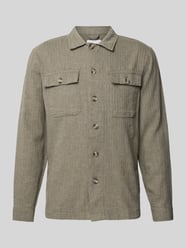 Relaxed Fit Hemdjacke mit Brusttaschen von Lindbergh - 45