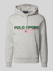 Hoodie mit Label-Print von Polo Sport Grau - 3