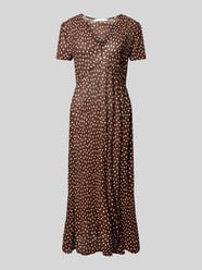 Midikleid mit V-Ausschnitt Modell 'POMI' von Mango - 26