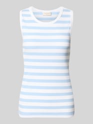 Top o kroju slim fit z okrągłym dekoltem model 'Effy' od FREE/QUENT - 12