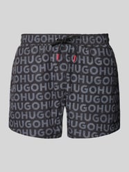 Badehose mit elastischem Bund Modell 'TORTUGA' von HUGO - 34