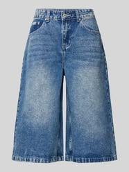 Korte relaxed fit jeans in 5-pocketmodel van The Ragged Priest - 2