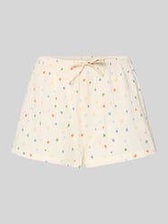 relaxed fit korte zijden pyjamabroek met all-over motiefprint van Jake*s Casual - 5