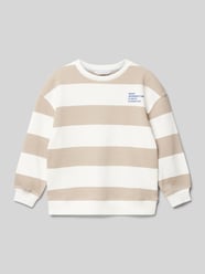 Sweatshirt mit Statement-Print von Mango Beige - 14