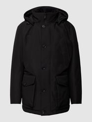 Jacke mit Label-Patch Modell 'OSIAS' von BOSS Orange Schwarz - 41