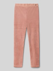 Skinny Fit Leggings mit Label-Detail von Mayoral Pink - 5
