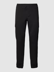 Sweatpants mit Label-Patch von CK Calvin Klein Schwarz - 29