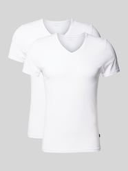 T-Shirt mit V-Ausschnitt im 2er-Pack von JOOP! COLLECTION - 14