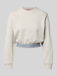 Cropped Sweatshirt mit Logo-Stitching von Kenzo - 43