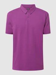 Poloshirt van piqué van Esprit Collection Paars - 38