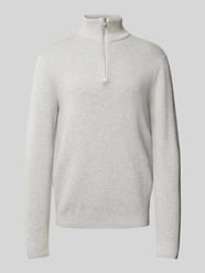 Troyer mit Label-Detail MOdell 'BLAMILANO' von Jack & Jones Premium Grau - 25