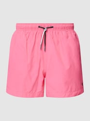 Badehose mit Label-Stitching Modell 'Gregory' von MCNEAL Pink - 29