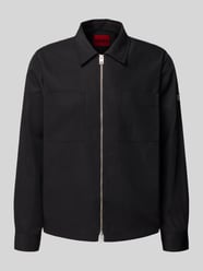 Regular Fit Jacke mit Stehkragen Modell 'EVALOM' von HUGO - 2
