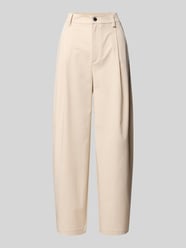 Relaxed Fit Hose aus Twill von s.Oliver RED LABEL Beige - 22