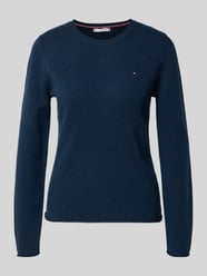 Slim Fit Strickpullover aus reiner Wolle von Tommy Hilfiger - 37
