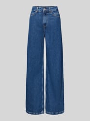 Krój regular fit Spodnie z szerokimi nogawkami Jeansy z czystej Bawełna Model 'THE MARLENE' od BOSS Orange - 3