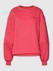 Bluza z wyhaftowanym logo od Gant Fuksjowy - 39