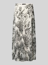 Midirock im Allover-Look von Marc Cain Beige - 22