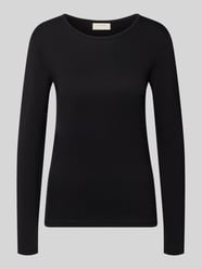 Shirt met lange mouwen van mix van viscose en elastaan model 'Liana' van FREE/QUENT - 43