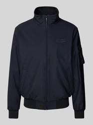 Bomberjacke mit Label-Print Modell 'Williston' von Original Bombers - 37