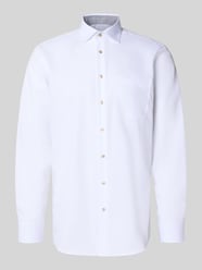 Regular fit zakelijk overhemd van katoen met kentkraag van SEIDENSTICKER REGULAR FIT - 36