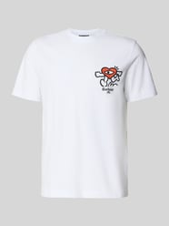 męski t-shirt o kroju regular fit z czystej bawełny od Barbour - 36
