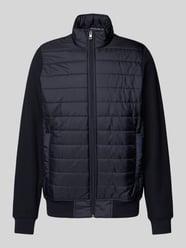 Sweatjacke mit Stehkragen von Christian Berg Men Blau - 2