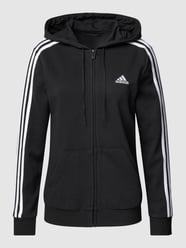 Sweatjacke mit labeltypischen Galonstreifen von ADIDAS SPORTSWEAR Schwarz - 2