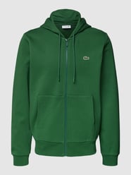 Sweatjacke mit Label-Patch von Lacoste - 3