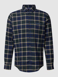 Flanellhemd mit Tartan-Karo von Christian Berg Men Grün - 34