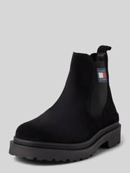 Chelsea Boots aus Leder mit Label-Patch von Tommy Jeans Schwarz - 8