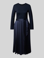 Midikleid mit Rundhalsausschnitt Modell 'SHEREE' von Weekend Max Mara Blau - 21