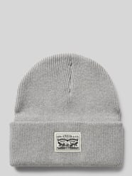 Beanie met labelpatch, model 'BACKPATCH' van Levi's® Grijs / zwart - 28