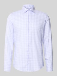 Koszula o kroju slim fit biznesowa z czystej bawełny od Seidensticker Fuksjowy - 7