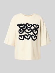 Oversized T-Shirt mit Label-Detail von Jake*s Casual - 8