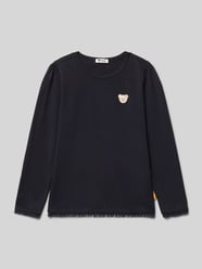 Regular Fit Longsleeve mit Logo-Stitching von Steiff - 46