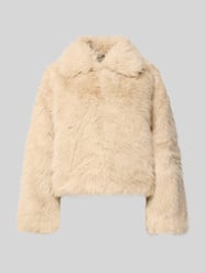 Jacke aus Kunstfell Modell 'EVIE' von Noisy May Beige - 24
