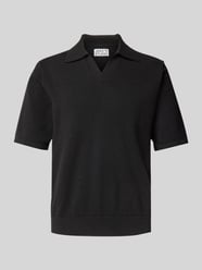 Poloshirt mit Strukturmuster von JAKE*S STUDIO MEN - 21