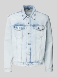 Slim Fit Jeansjacke mit Brustpattentaschen von Calvin Klein Jeans Blau - 2