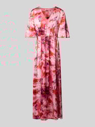 Maxi-jurk met strikceintuur, model 'FARINELA' van B.Young - 14