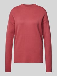 Gebreide pullover met ronde hals van Christian Berg Woman Rood - 36