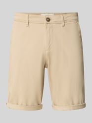 Regular Fit Shorts mit Eingrifftaschen Modell 'BOWIE' von JACK & JONES Beige - 2