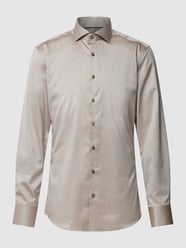 Premium Shirt mit Haifischkragen von Eterna Beige - 31