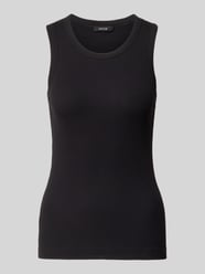 Slim fit tanktop van katoenmix model 'Ilesso' van OPUS - 33