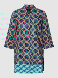 Bluse in Two-Tone-Machart Modell 'NURRA' von Weekend Max Mara Türkis - 21