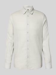 Slim Fit Freizeithemd aus Leinen-Baumwoll-Mix Modell 'RAMIS' von DRYKORN - 3